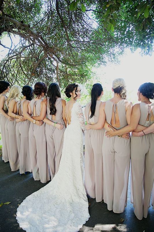 The Hottest Wedding Trend: 25 Stylish Bridesmaids Jumpsuits
