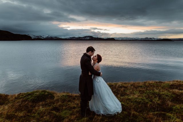 Diese Hochzeit fand in Island, und es wurde inspiriert von 