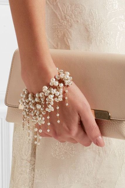 Perlen sind eine zeitlose Idee für jede Braut, werden Sie nie gehen Sie aus of Stil