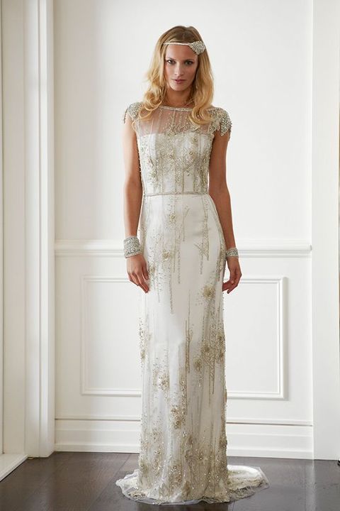 28 Sparkling Art Deco Wedding Dresses - Weddingomania