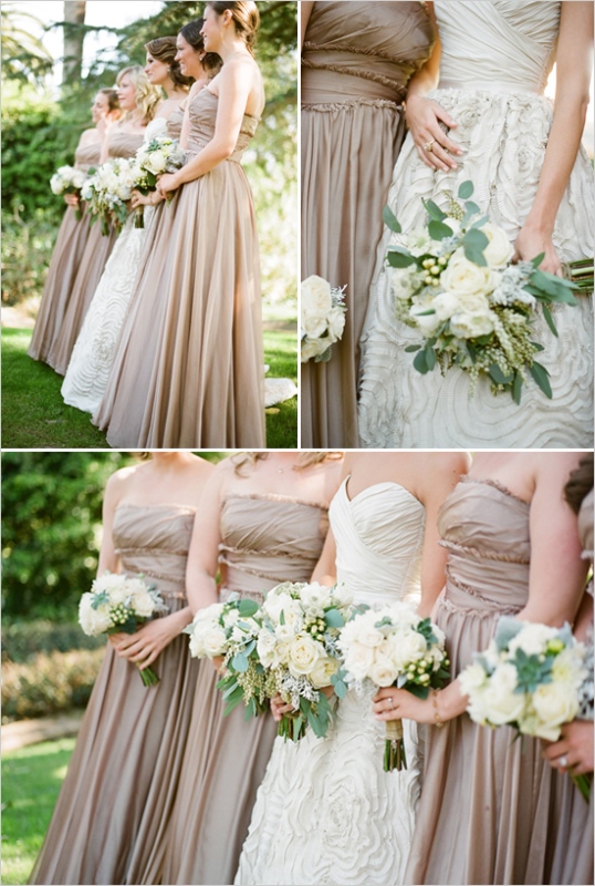Picture Of Delicate And Gentle Neutral Color Wedding Ideas