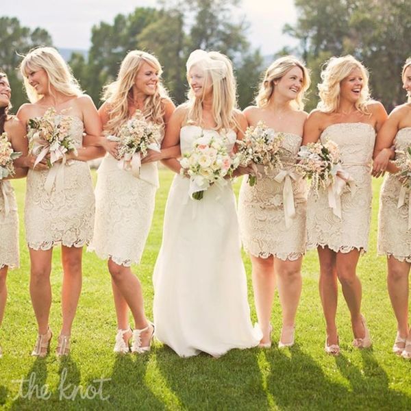30 Pretty Lace Bridesmaid&-39-s Dresses Ideas - Weddingomania