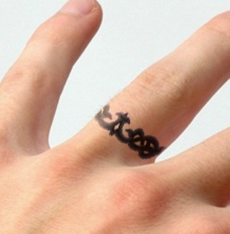 tattoo wedding ring design