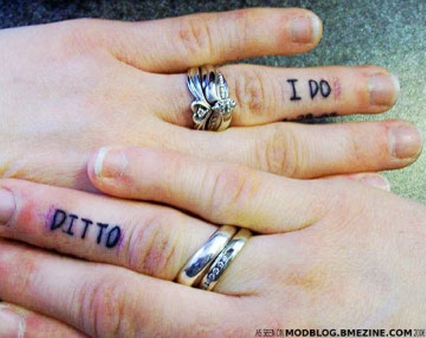 Pics of wedding ring tattoos