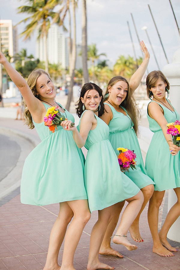 66 Beautiful Bridesmaids&-39- Dresses For Beach Weddings - Weddingomania