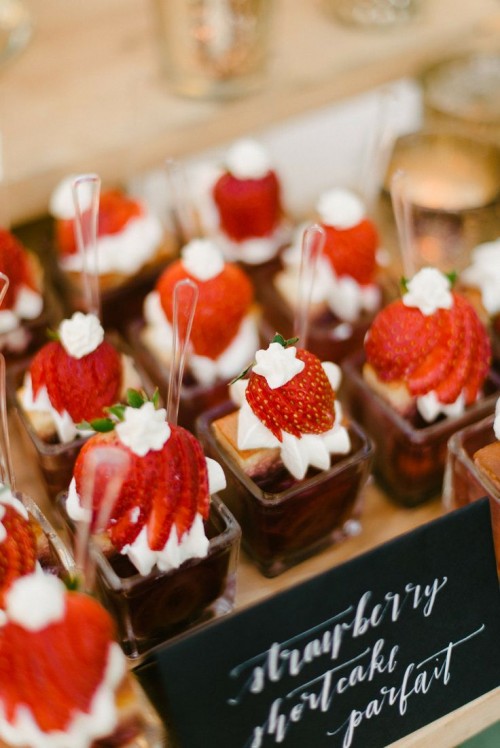 The Hottest 2015 Wedding Trend 30 Delicious Mini Desserts