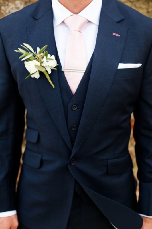 The Hottest 2014 Wedding Trend: 30 Navy Suits For Grooms