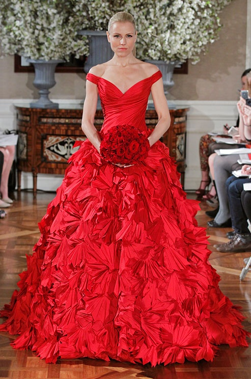 Hot Red Wedding Dresses