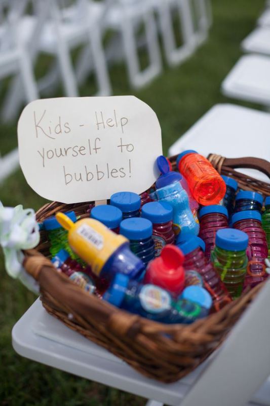Picture Of cool ways to entertain kids at your wedding  1