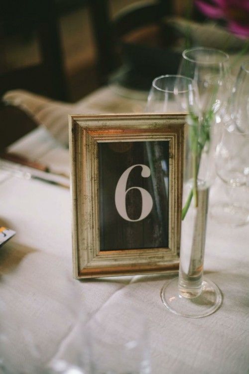 Creative Ways To Use Frames For Your Wedding Decor