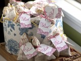 tea bath salts are very calming and relaxing, blend them yourself and give them to your gals at the shower