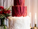 15-stunning-marsala-wedding-cake-ideas-5