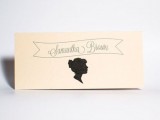 17 Silhouette Wedding Placement Cards And Escort Cards