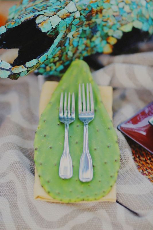 Fresh and cool ideas for a cacti filled wedding  2