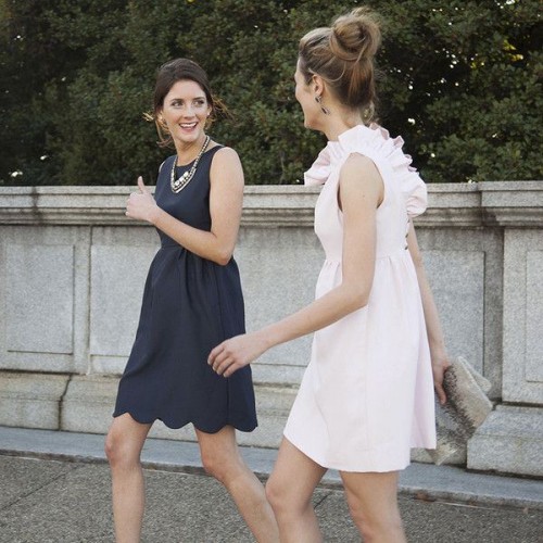 Charming Bridesmaids’ Dresses With Ruffles
