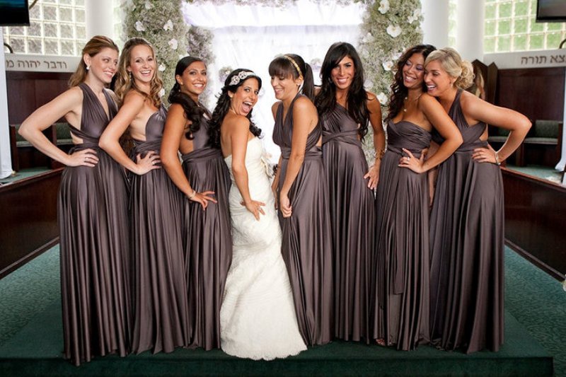 Picture Of convertible bridesmaids dresses to get inspired  17