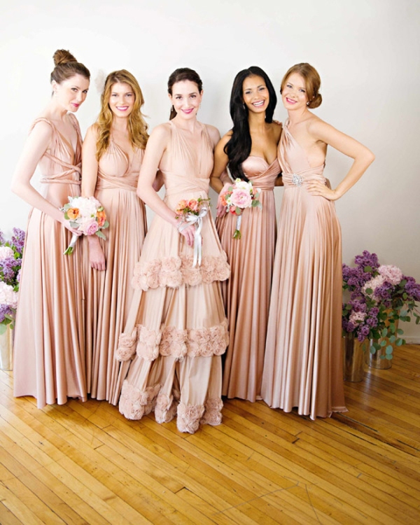 Picture Of convertible bridesmaids dresses to get inspired  19
