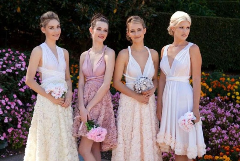 Picture Of convertible bridesmaids dresses to get inspired  4