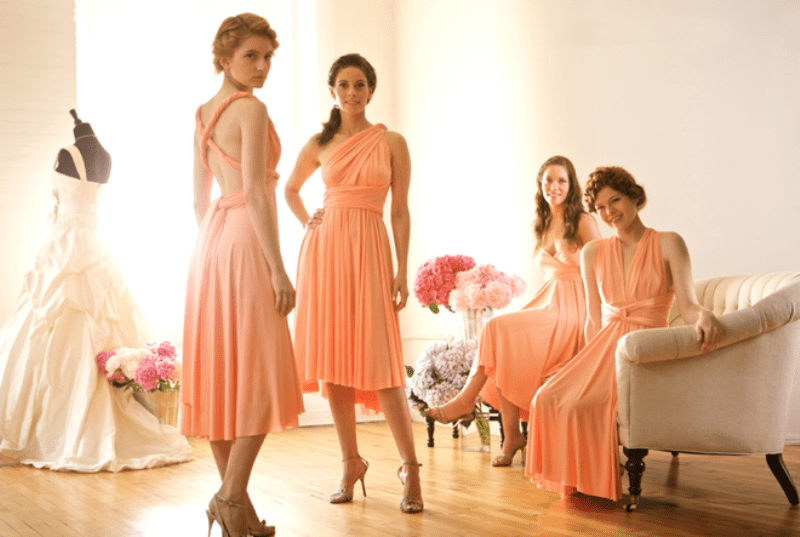 Picture Of convertible bridesmaids dresses to get inspired  6