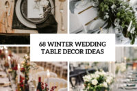 68 winter wedding table decor ideas cover