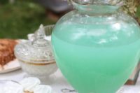 mint lemonade is a lovely and refreshing idea for any pre-wedding event or the wedding itself