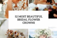 52 most beautiful bridal flower crowns cover