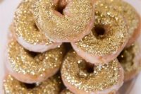 glitter donuts looks much more stylish than usual ones