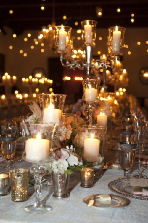 Trend Alert 35 Gorgeous Wedding Decor Ideas With Candles