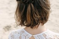 hair down with twisted and a usual braid on top plus some textural wavy hair ащк ф вуыештфешщт икшву