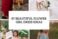 87 beautiful flower girl dress ideas cover