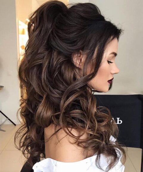 Prom Hairstyles for Thick Hair - Beauty Riot