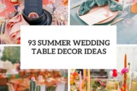 93 summer wedding table decor ideas cover