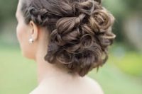 a lovely curly hairstyle