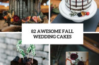 82 awesome fall wedding cakes cover