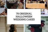 78 original halloween wedding cakes cover