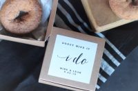 individually packed cider donuts are amazing autumn snacks and you may order these mouthwatering trears from a local bakery to support the business