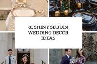 81 shiny sequin wedding decor ideas cover
