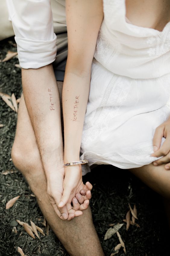 56 Forearm And Wrist Wedding Tattoos To Get Inspired - Weddingomania