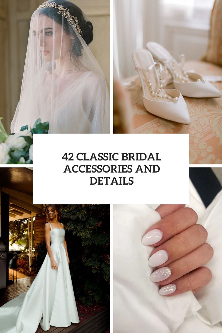 classic bridal accessories and details cover