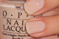 beautiful nude wedding nails are always a great idea for a classic bridal look, pure elegance and chic