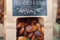 fried herbed almonds are always a good and tasty idea that will be loved by everyone