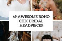 69 awesome boho chic bridal headpieces cover