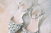 a cute pair of glitter shoes