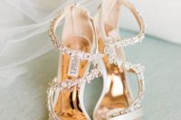 a cool sandals for a spring bride