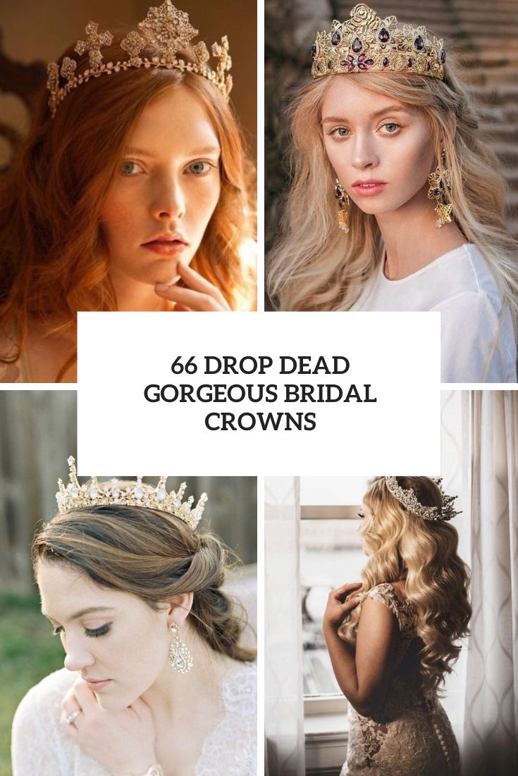 drop dead gorgeous bridal crowns cover