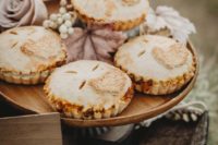 homemade pecan pies are delicious fall bridal shower desserts you’ll totally love