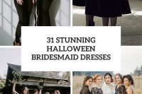 31 stunning halloween bridesmaid dresses cover