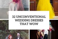 32 unconventional wedding dresses that wow cover