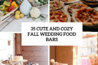 35 cute and cozy fall wedding food bars cover