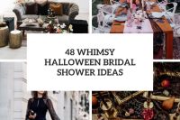 48 whimsy halloween bridal shower ideas cover